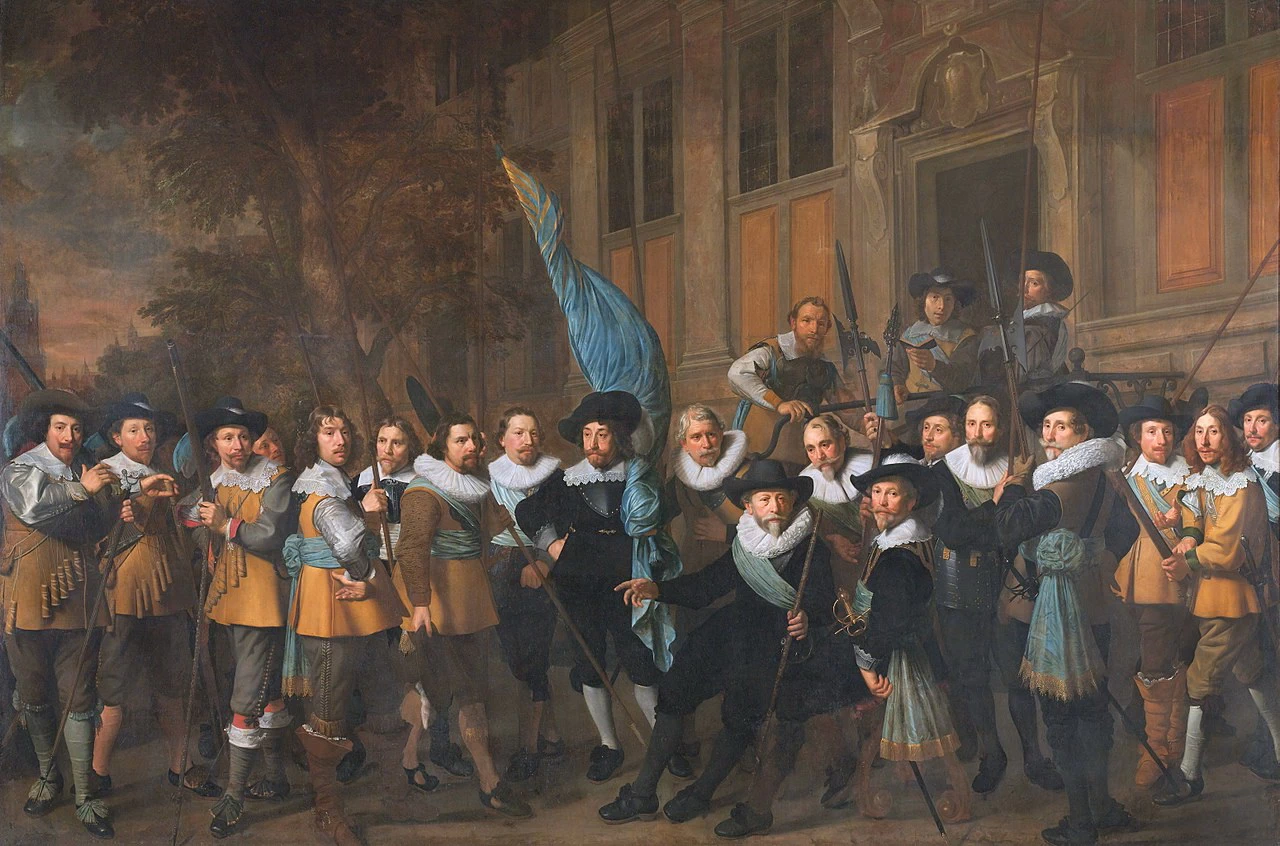 Guardie civiche della compagnia del capitano Jan Claesz Vlooswijck - Rijksmuseum Amsterdam